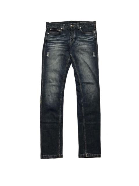 Other Designers Japanese Brand - PPFM DISTRESSED JEANS