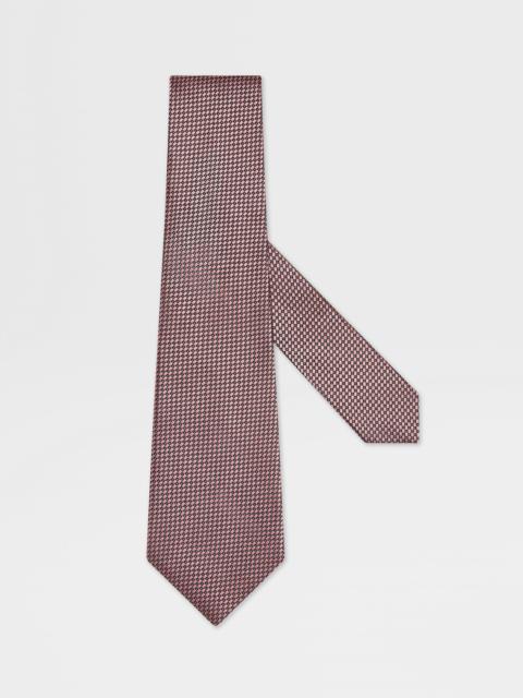 ZEGNA LIGHT PINK SILK TIE