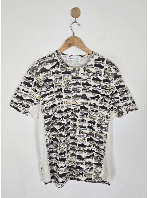 Comme Des Garçons Comme des Garcons CDG Shoes all over pattern shirt