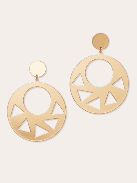RAMY BROOK Dayana Cutout Disc Earrings