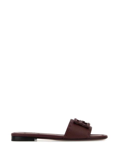 FENDI Fendi Women Slide Vit.Bott+Ff Vitel.C/Infi