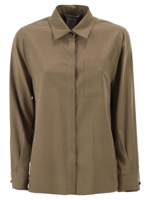 Max Mara Maxmara Women Mxmsiamese - Silk Canvas Shirt