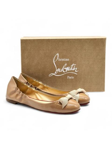 Christian Louboutin Christian Louboutin Gloriana Leather Ballet Flats Blush Nude EU 38.5 US 8 - $745