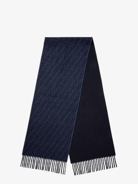 FENDI Fendi Ff Zucca Wool And Cashmere Scarf