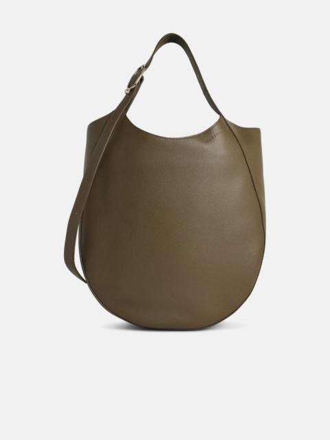 CAPER LEATHER XL 'LE FOULONNÉ' BAG