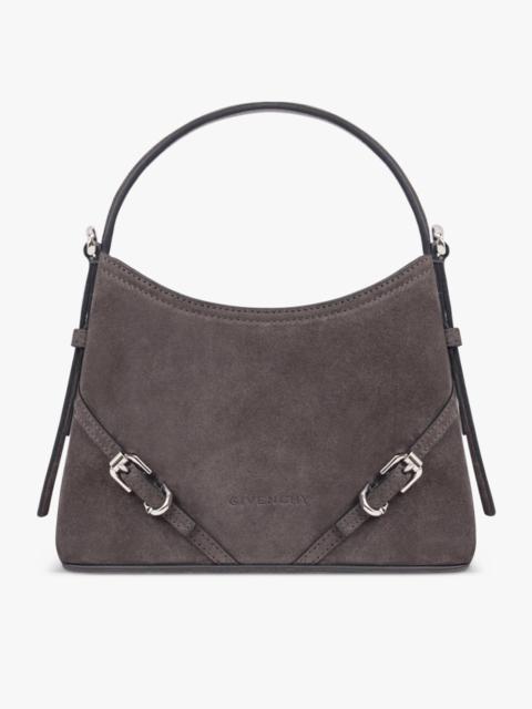 Givenchy VOYOU MINI SUEDE BAG | DARK GREY