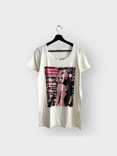 Vintage - STEAL! 2010s Hysteric Glamour Nude Girl At Bar Tee