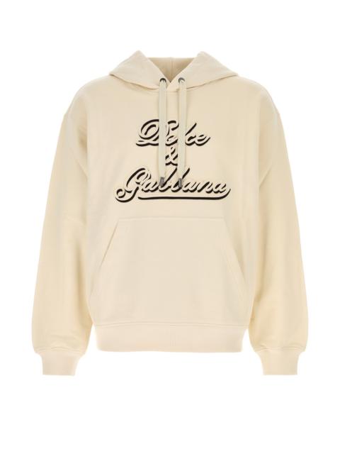 Dolce & Gabbana Cream cotton sweatshirt