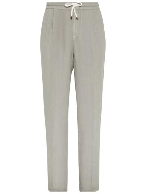 Brunello Cucinelli Leisure Fit Pants With Drawstring