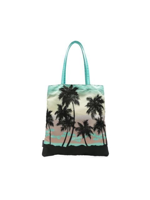 Palm Angels palm tree-print tote bag