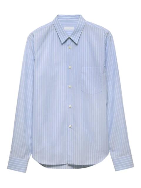 Prada Prada Men Striped Cotton Shirt