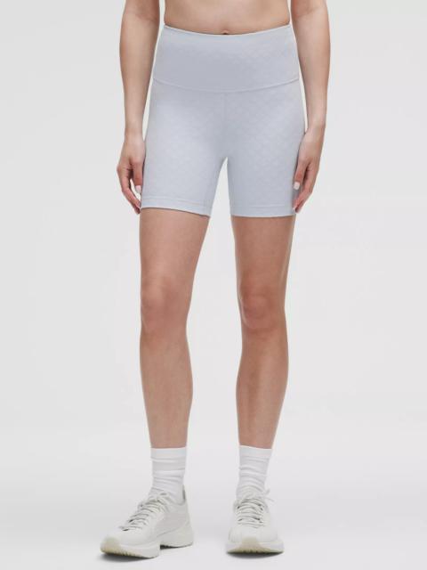 lululemon 3D Jacquard Diamond Train High-Rise Short 6"