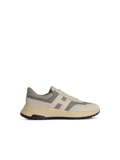 HOGAN Hogan 'HYPERLIGHT' Grey Leather Blend Sneakers