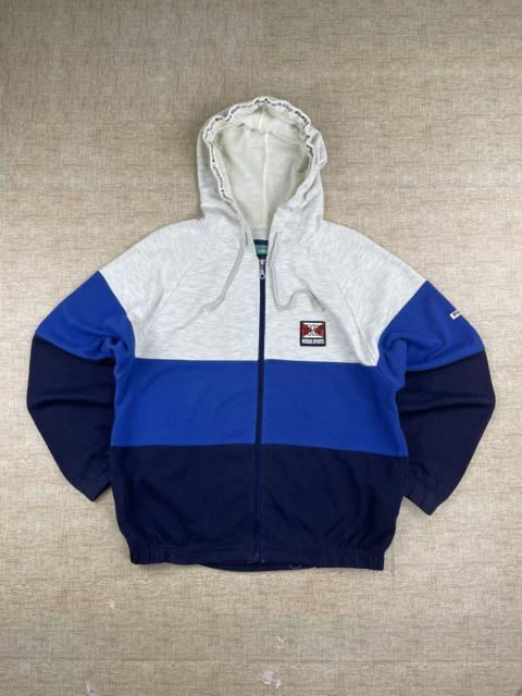 Other Designers Japanese Brand × Vintage - Vintage Leyton House Color Block Zipper Hoodie