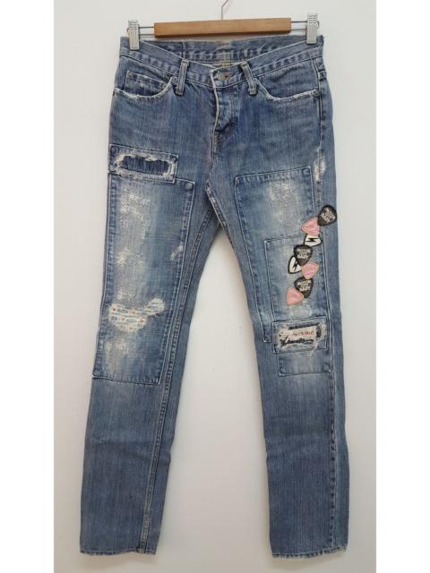 Hysteric Glamour GRAIL 🔥 RARE HG KINKY JEANS PATCHWORK