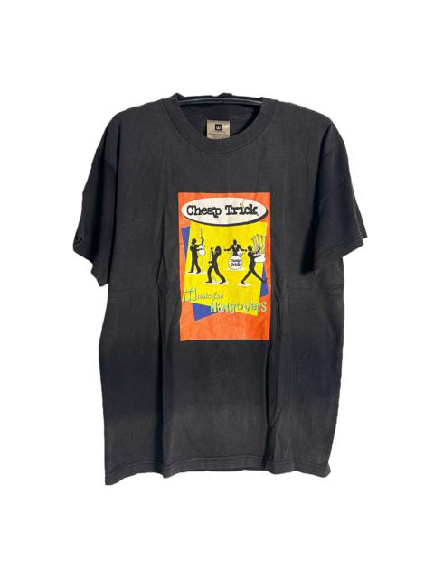 Other Designers Archival Clothing - 🔥RARE🔥Vintage Cheap Trick Band Tour Distress Shirt