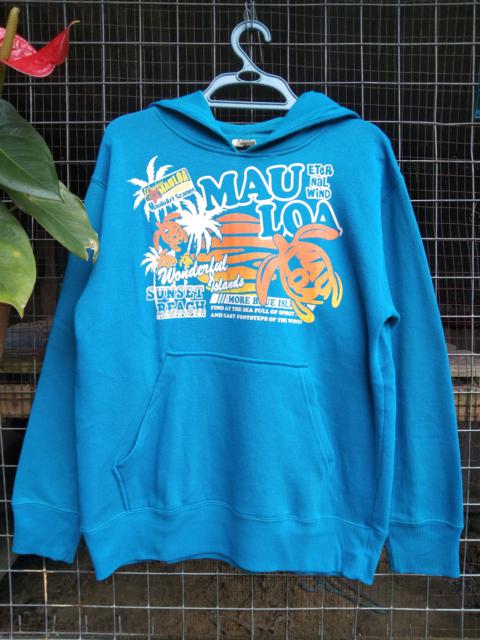 Other Designers Japanese Brand - VINTAGE MOU LOA ISLAND SWEATSHIRT HOODIE