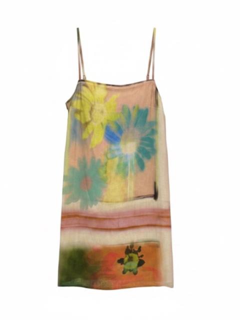 STAUD Laura Mini Dress in Superbloom Scarf