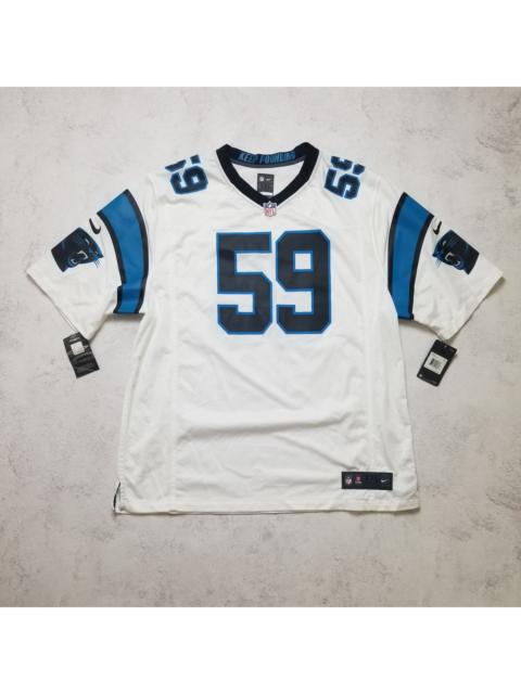 Nike Luke Keuchly #59 Carolina Panthers Nike OnField NFL Jersey