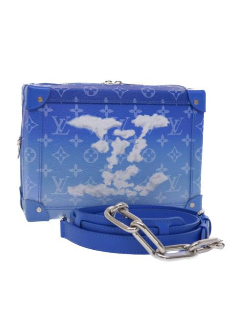 LOUIS VUITTON Monogram Clouds Soft Trunk Shoulder Bag Blue M45430
