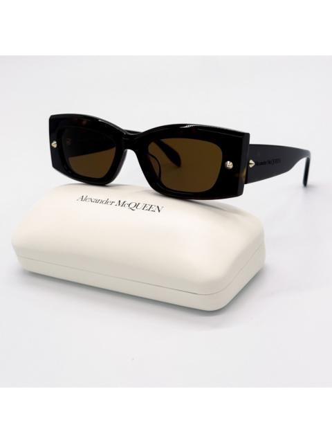 Alexander McQueen NEW ALEXANDER MCQUEEN AM0426S 002 WOMEN HAVANA SUNGLASSES