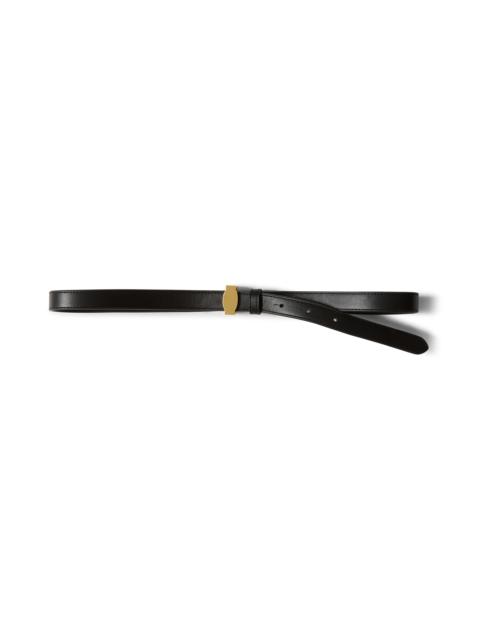 VERONICA BEARD Veronica Beard Dash Leather Belt in Black at Nordstrom