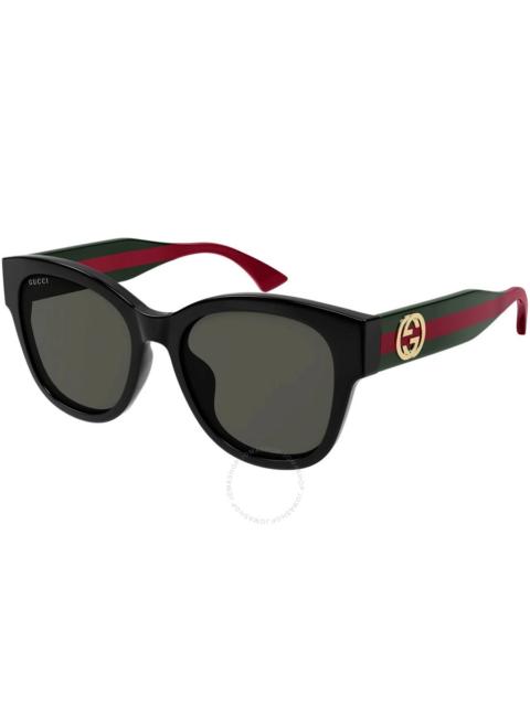 GUCCI Gucci Grey Navigator Ladies Sunglasses GG1866SK 001 56