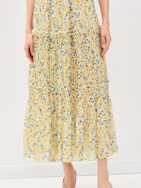 ULLA JOHNSON Virginie Silk Skirt