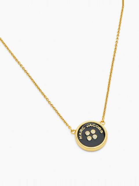 Marc Jacobs THE BUTTON PENDANT NECKLACE