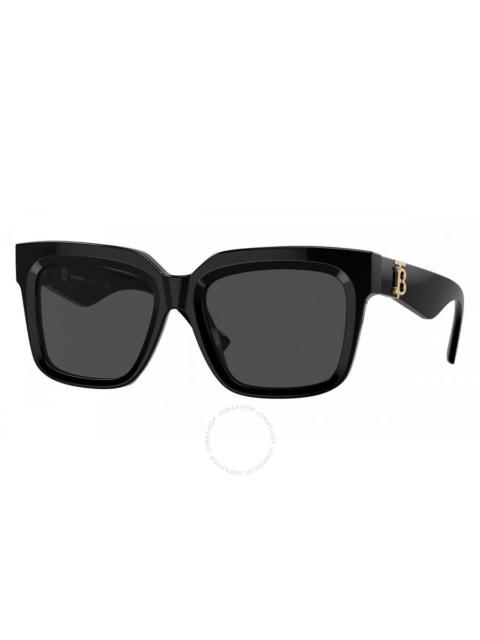 Burberry Burberry Dark Grey Square Ladies Sunglasses BE4419 300187 54