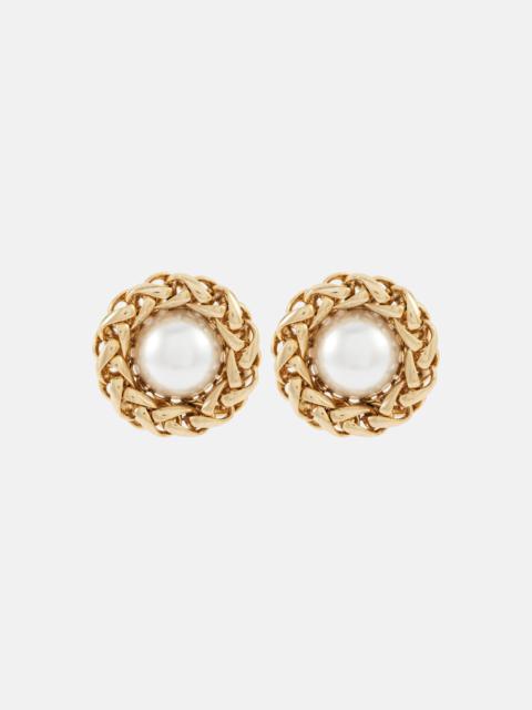 Jennifer Behr Marit 18kt gold-plated earrings