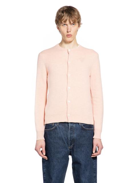 Comme des Garçons PLAY Heart Cardigan In Wool