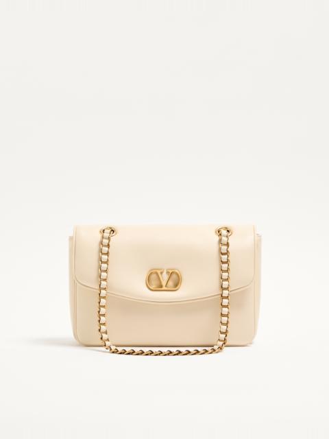Valentino VALENTINO GARAVANI DJUNA MEDIUM CHAIN BAG IN NAPPA LEATHER