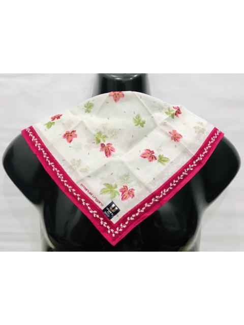 Other Designers Emanuel Ungaro - UNGARO MAPLE LEAVES DESIGN HANDKERCHIEF SCARF BANDANA