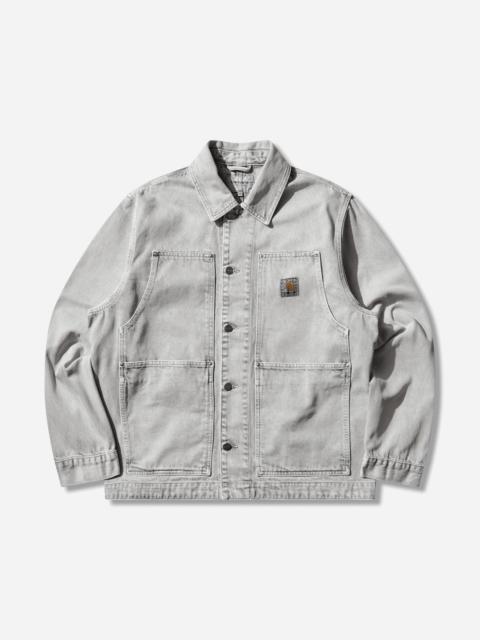 Carhartt Men's OG Double Front Jacket Black (Chalk Wash)