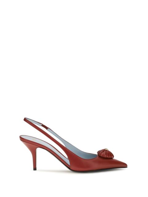 Valentino Valentino Garavani Coeur Royal Slingback Pumps Red
