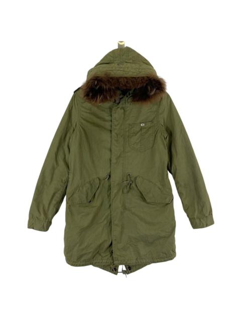 Other Designers VINTAGE ALPHA INDUSTRIES LEE STORM RIDERS PARKA JACKET
