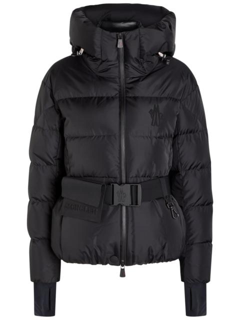 Moncler Moncler Bouquetin Belted Padded Shell Jacket