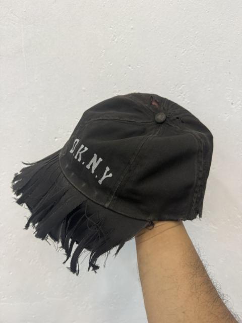 Other Designers VTG Destroy Toasted DKNY Distress 6 Panel Hat