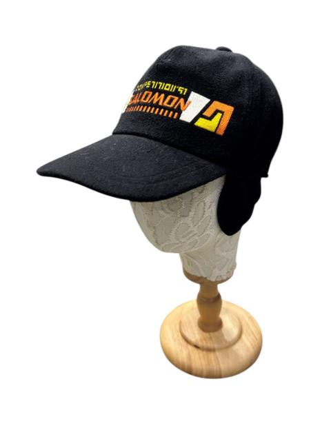 SALOMON VINTAGE 1990s SALOMON EAR FLAPS ADJUSTABLE CAP HAT