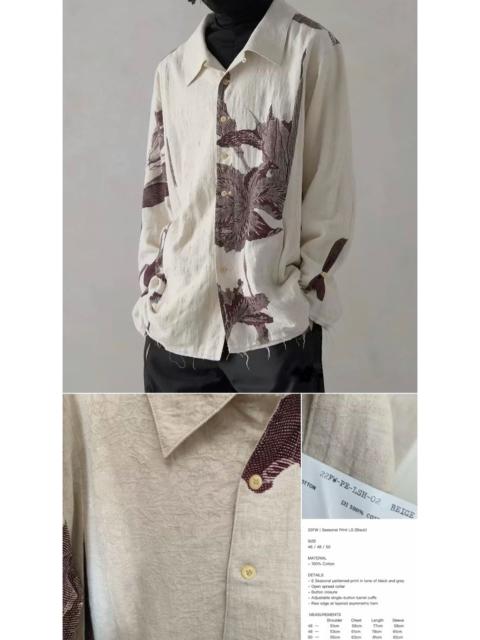Other Designers Professor E shirt 22fw shirt size 50