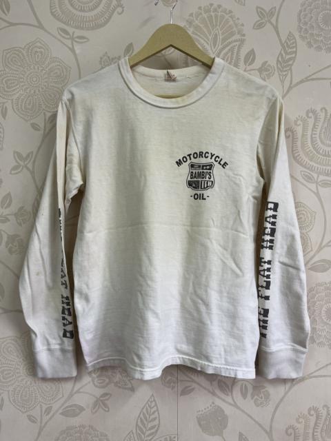 Other Designers The Flat Head × Vintage - Vintage 80s The Flat Head Motorcycle TShirt
