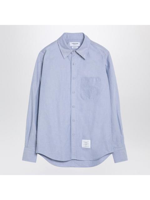 Thom Browne Thom Browne Light Blue Cotton Button-Down Shirt Men