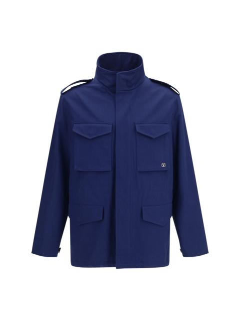 Valentino Valentino Vlogo Signature Caban Jacket