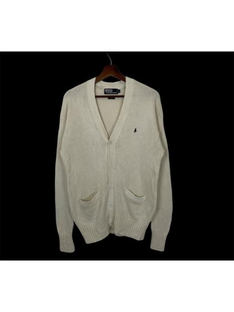 Other Designers Polo Ralph Lauren - Vtg Polo By Ralph Lauren Embroidery Small Logo Cardingan