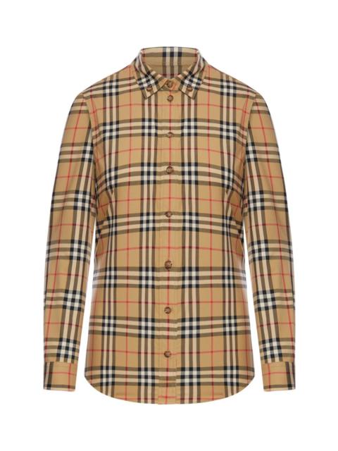 Checked Buttoned Shirt