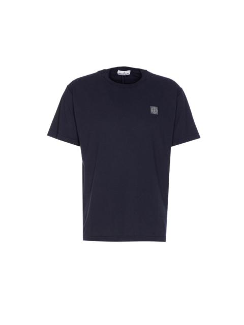 Stone Island Stone Island Men Compass Patch Logo T-Shirt