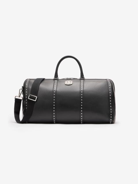 Roberto Cavalli Tumbled Leather Travel Bag