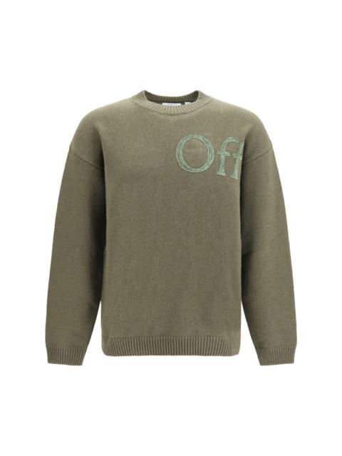 Off-White Off-White Men Bookish Shared Knit Crewneck