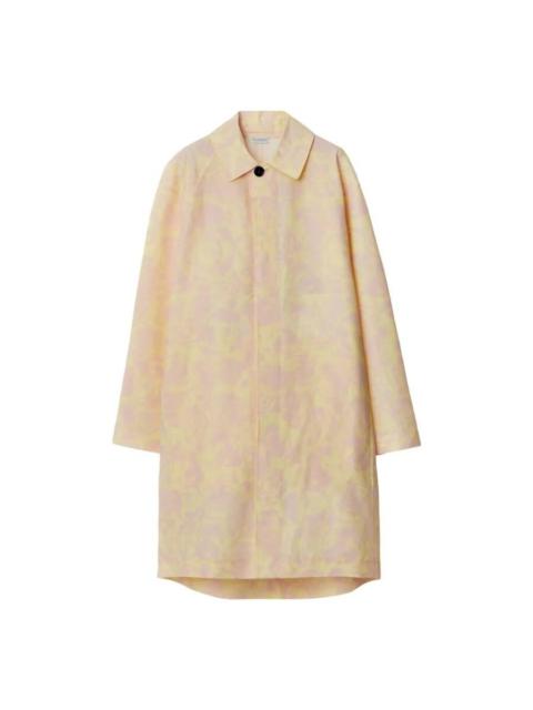 Burberry Burberry Rose Print Taffeta Coat